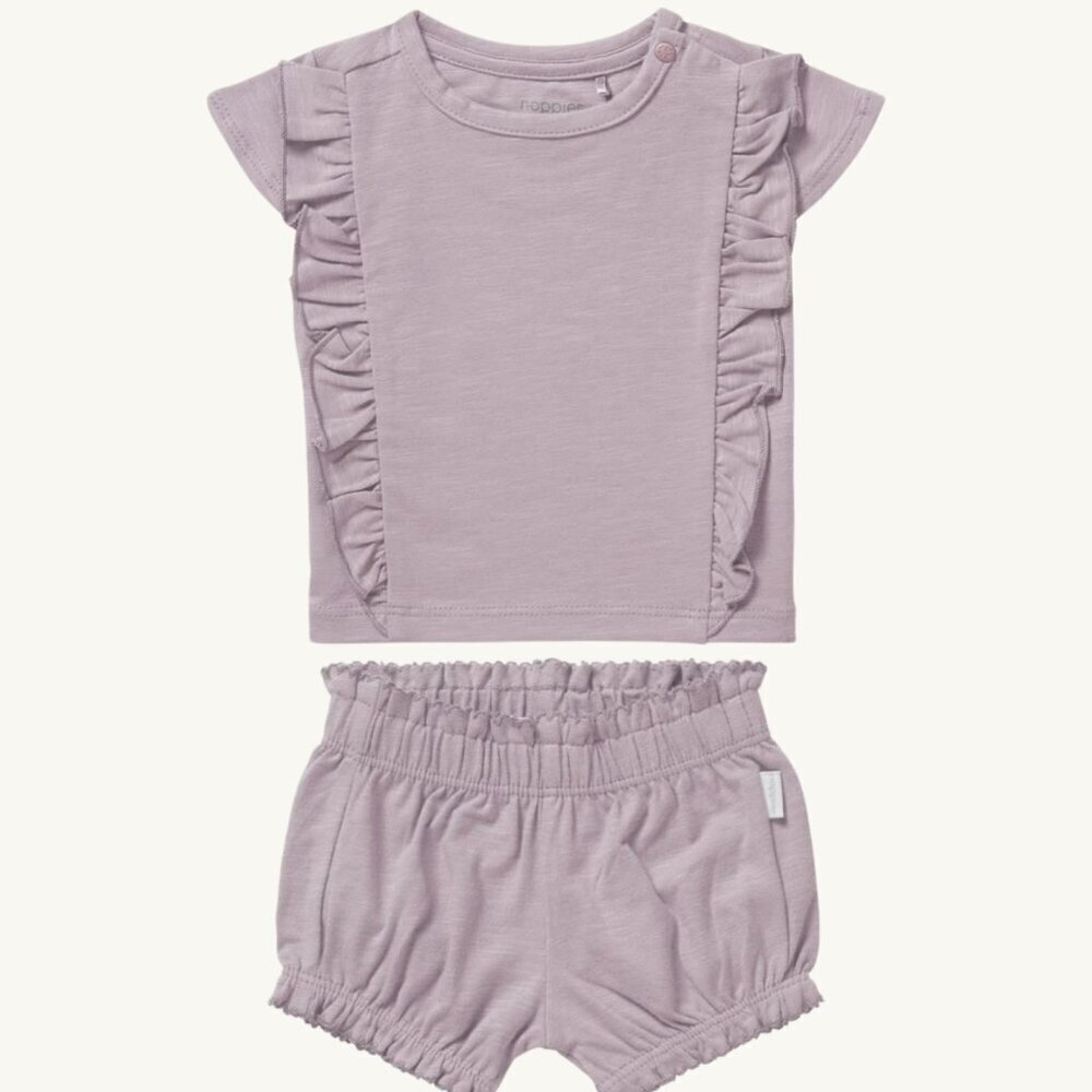 NWT - ORGANIC premium brand summer baby girl set​​​​